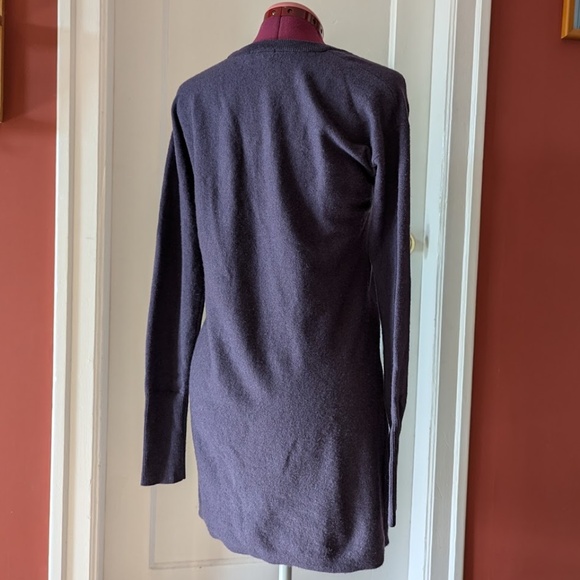 Aritzia Babaton merino-cashmere sweater dress, purple, size xs - Picture 5 of 12